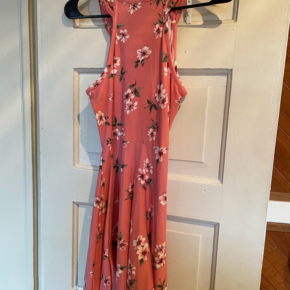 Floral pink dress - Picture 3 of 3